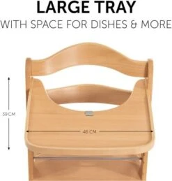 Hauck Esstisch Alpha Wooden Tray, Natural -Ausgewählte Baby- Und Kindergeschäfte 16608381 04
