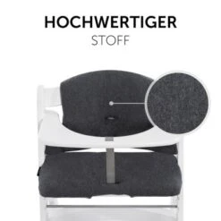 Hauck Hochstuhlauflage Select, Jersey Charcoal -Ausgewählte Baby- Und Kindergeschäfte 16608409 05