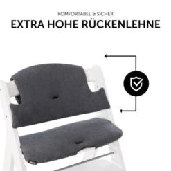 Hauck Hochstuhlauflage Select, Jersey Charcoal -Ausgewählte Baby- Und Kindergeschäfte 16608409 06