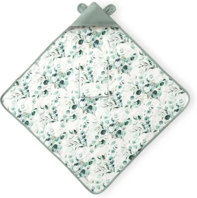 Hauck Einschlagdecke Snuggle N Dream, Leaves Mint 2 Hauck Einschlagdecke Snuggle N Dream, Leaves Mint – Bild 2