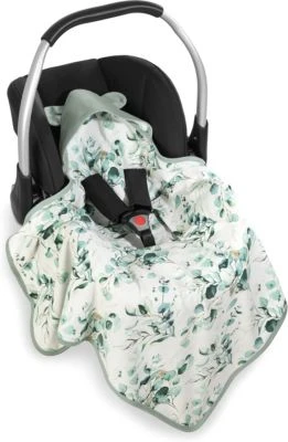 Hauck Einschlagdecke Snuggle N Dream, Leaves Mint 4 Hauck Einschlagdecke Snuggle N Dream, Leaves Mint – Bild 4