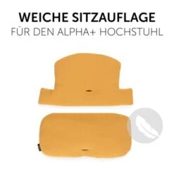 Hauck Sitzauflage Alpha Highchair Pad Select, Musselin Honey -Ausgewählte Baby- Und Kindergeschäfte 22941628 04