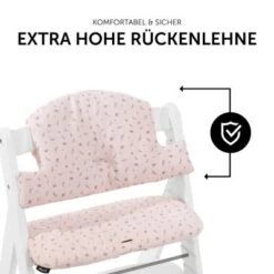 Hauck Sitzauflage Alpha Highchair Pad Select, Jersey Flowers Rose -Ausgewählte Baby- Und Kindergeschäfte 22941634 06