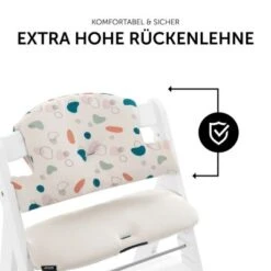 Hauck Sitzauflage Alpha Highchair Pad Select, Jersey Organic -Ausgewählte Baby- Und Kindergeschäfte 22941635 05