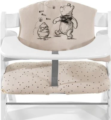 Hauck Hochstuhlauflage Pad Select, Winnie Pooh, Beige 3 Hauck Hochstuhlauflage Pad Select, Winnie Pooh, Beige – Bild 3