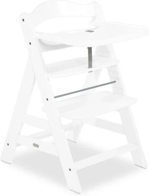 Hauck Esstisch Alpha Wooden Tray, White 4 Hauck Esstisch Alpha Wooden Tray, White – Bild 4