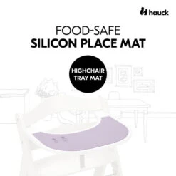 Hauck Highchair Tray Mat Silikon-Platzdeckchen Crab -Ausgewählte Baby- Und Kindergeschäfte 4007923551158.pt01.highchair tray mat lavender