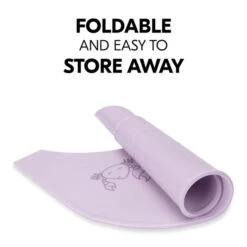 Hauck Highchair Tray Mat Silikon-Platzdeckchen Crab -Ausgewählte Baby- Und Kindergeschäfte 4007923551158.pt07.highchair tray mat lavender
