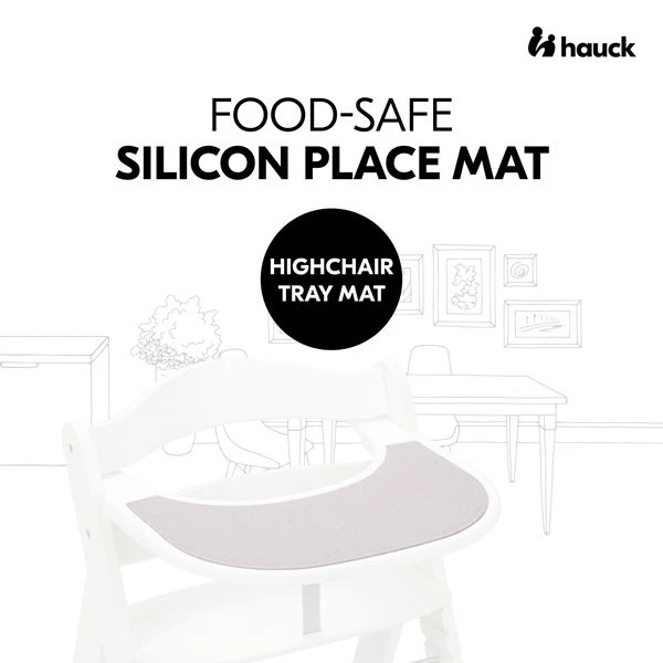 Hauck Highchair Tray Mat Silikon-Platzdeckchen Speckle 9 Hauck Highchair Tray Mat Silikon-Platzdeckchen Speckle – Bild 9