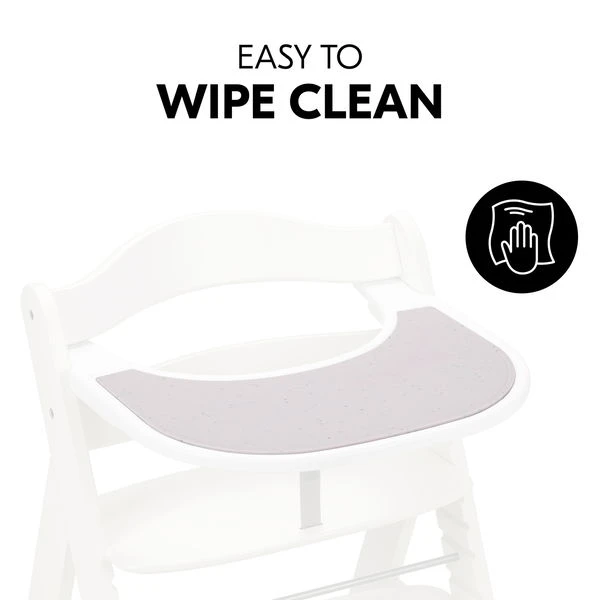 Hauck Highchair Tray Mat Silikon-Platzdeckchen Speckle 8 Hauck Highchair Tray Mat Silikon-Platzdeckchen Speckle – Bild 8