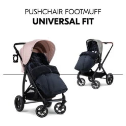 Hauck Pushchair Footmuff Winter Fußsack -Ausgewählte Baby- Und Kindergeschäfte 4007923567111.pt02.pushchair footmuff winter black