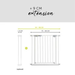 Hauck Autoclose N Stop 2 Schutzgitter -Ausgewählte Baby- Und Kindergeschäfte 4007923597347.pt12.autoclose n stop 2 white
