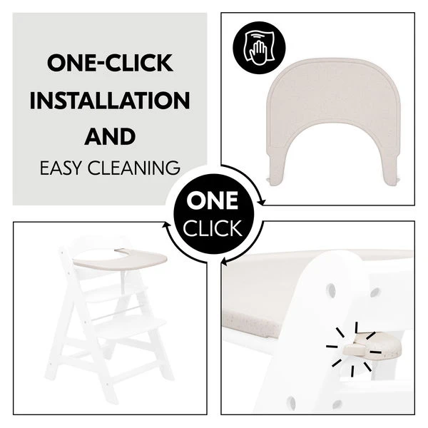 Hauck Alpha Click Tray Esstablett Speckle 9 Hauck Alpha Click Tray Esstablett Speckle – Bild 9