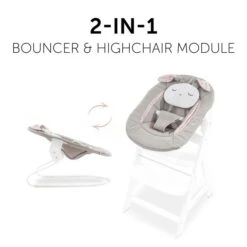 Hauck Alpha Bouncer 2in1 Babywippe Powder Bunny -Ausgewählte Baby- Und Kindergeschäfte 4007923661826.pt02.alpha bouncer 2 in 1 powder bunny beige bloom