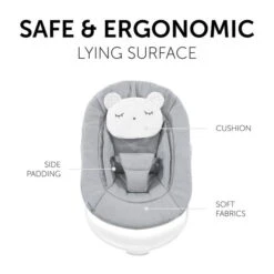 Hauck Alpha Bouncer 2in1 Babywippe Pastel Bear -Ausgewählte Baby- Und Kindergeschäfte 4007923661833.pt05.alpha bouncer 2 in 1 pastell bear light grey