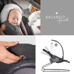 Hauck Alpha Bouncer Deluxe Babywippe -Ausgewählte Baby- Und Kindergeschäfte 4007923661857.pt07.alpha bouncer deluxe 11740 des grey