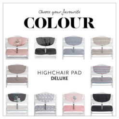 Hauck Highchair Pad Deluxe Sitzkissen Teddy -Ausgewählte Baby- Und Kindergeschäfte 4007923667620.pt04.highchair pad deluxe teddy grey