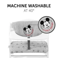 Hauck Highchair Pad Deluxe Sitzkissen Mickey Mouse -Ausgewählte Baby- Und Kindergeschäfte 4007923667781.pt03.highchair pad deluxe mickey mouse grey