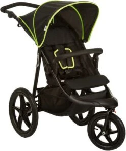 Hauck Buggy Runner, Black/neon Yellow