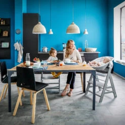 HAUCK Bouncer 2in1 Für Hochstuhl Alpha+ Und Beta+ Newborn Set, Stretch Grey -Ausgewählte Baby- Und Kindergeschäfte hauck bouncer 2in1 fur hochstuhl alpha und beta newborn set stretch grey 3