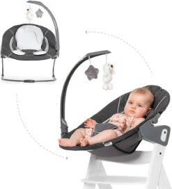 HAUCK Bouncer Deluxe 2in1 Für Hochstuhl Alpha+ Und Beta+ Newborn Set -Ausgewählte Baby- Und Kindergeschäfte hauck bouncer deluxe 2in1 fur hochstuhl alpha und beta newborn set 4