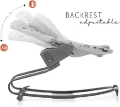 HAUCK Bouncer Premium Für Hochstuhl Alpha+ Und Beta+ Newborn Set, Nordic Grey -Ausgewählte Baby- Und Kindergeschäfte hauck bouncer premium fur hochstuhl alpha und beta newborn set nordic grey 4