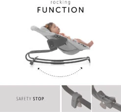 HAUCK Bouncer Premium Für Hochstuhl Alpha+ Und Beta+ Newborn Set, Nordic Grey -Ausgewählte Baby- Und Kindergeschäfte hauck bouncer premium fur hochstuhl alpha und beta newborn set nordic grey 5
