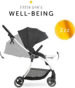 HAUCK Buggy Colibri, Melange Black -Ausgewählte Baby- Und Kindergeschäfte hauck buggy colibri melange black 3