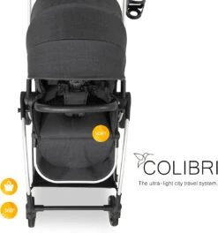 HAUCK Buggy Colibri, Melange Black -Ausgewählte Baby- Und Kindergeschäfte hauck buggy colibri melange black 4