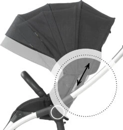 HAUCK Buggy Colibri, Melange Black -Ausgewählte Baby- Und Kindergeschäfte hauck buggy colibri melange black 9