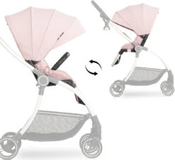 HAUCK Buggy Colibri, Melange Rose -Ausgewählte Baby- Und Kindergeschäfte hauck buggy colibri melange rose 2