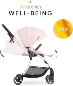 HAUCK Buggy Colibri, Melange Rose -Ausgewählte Baby- Und Kindergeschäfte hauck buggy colibri melange rose 3