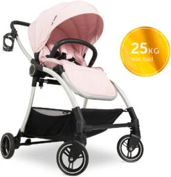 HAUCK Buggy Colibri, Melange Rose -Ausgewählte Baby- Und Kindergeschäfte hauck buggy colibri melange rose 6