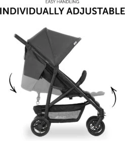 HAUCK Buggy Rapid 4, Grey -Ausgewählte Baby- Und Kindergeschäfte hauck buggy rapid 4 grey 3