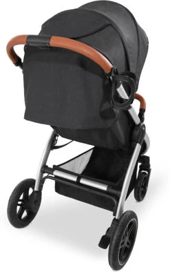HAUCK Buggy Uptown, Melange Black -Ausgewählte Baby- Und Kindergeschäfte hauck buggy uptown melange black 4