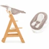 Hauck Hochstuhl Beta Plus Natur Inklusive Bouncer Stretch Beige
