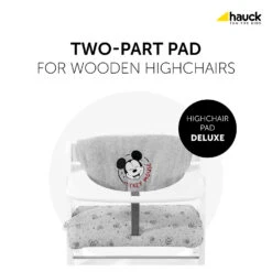 HAUCK Hochstuhlauflage Pad Deluxe, Mickey Mouse, Grey -Ausgewählte Baby- Und Kindergeschäfte hauck hochstuhlauflage pad deluxe mickey mouse grey 6