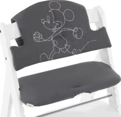 HAUCK Hochstuhlauflage Pad Select, Mickey Mpuse, Anthracite