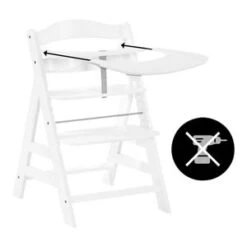 HAUCK Hochstuhltisch Alpha Click Tray In Weiß -Ausgewählte Baby- Und Kindergeschäfte hauck hochstuhltisch alpha click tray in weiss 2