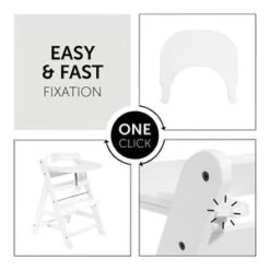 HAUCK Hochstuhltisch Alpha Click Tray In Weiß -Ausgewählte Baby- Und Kindergeschäfte hauck hochstuhltisch alpha click tray in weiss 3