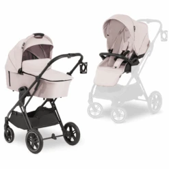 Hauck Kinderwagen Vision X Set Black Melange Beige