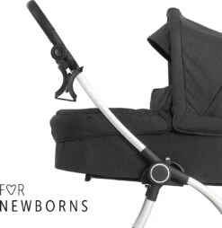 HAUCK Kinderwagenaufsatz Colibri, Melange Black -Ausgewählte Baby- Und Kindergeschäfte hauck kinderwagenaufsatz colibri melange black 3