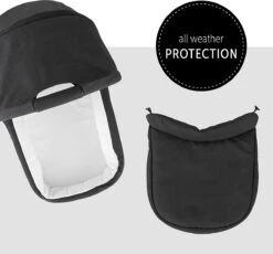 HAUCK Kinderwagenaufsatz Colibri, Melange Black -Ausgewählte Baby- Und Kindergeschäfte hauck kinderwagenaufsatz colibri melange black 6