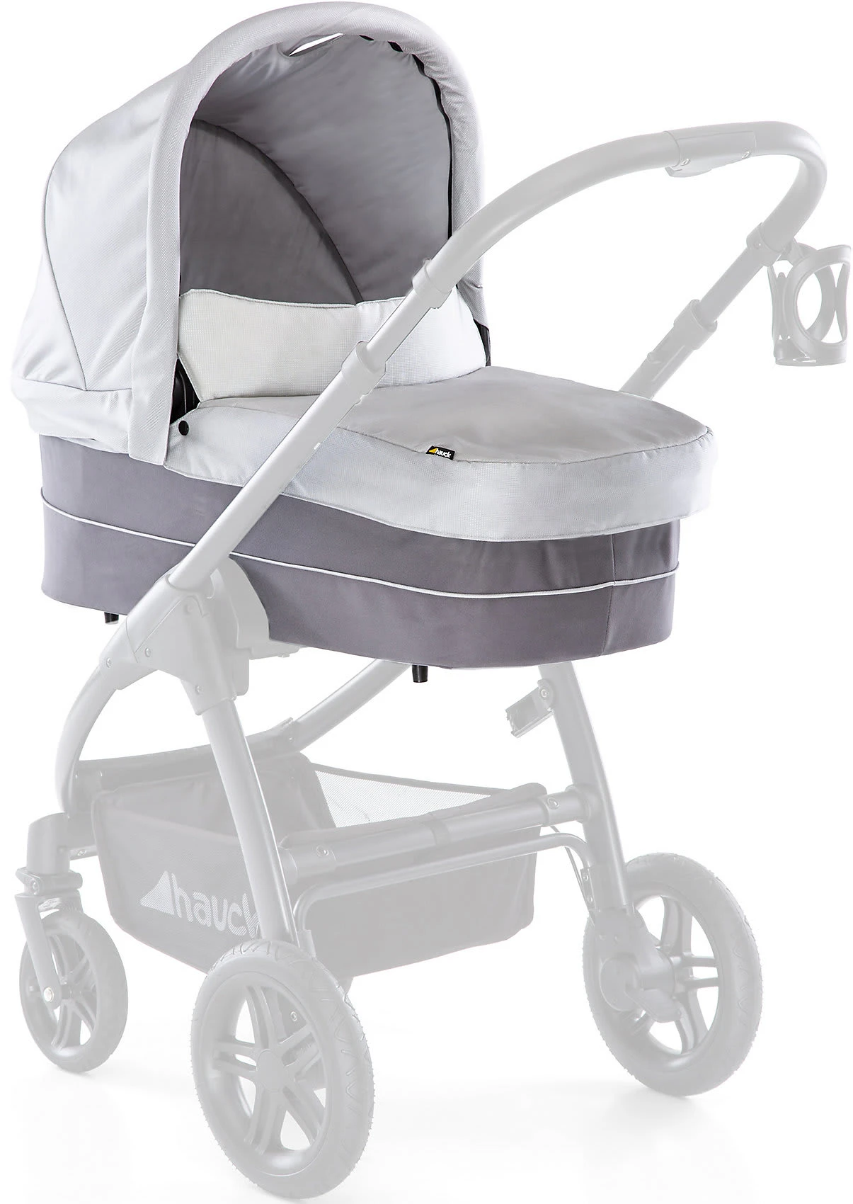 HAUCK Kinderwagenaufsatz Für Saturn R & Mars, Lunar/Stone 3 HAUCK Kinderwagenaufsatz Für Saturn R & Mars, Lunar/Stone – Bild 3