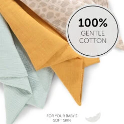 HAUCK Mulltücher 3-tlg. Cuddle N Clean, Honey/mint/leo Natural -Ausgewählte Baby- Und Kindergeschäfte hauck mulltucher 3 tlg cuddle n clean honey mint leo natural 8