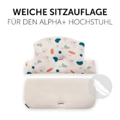 HAUCK Sitzauflage Alpha Highchair Pad Select, Jersey Organic -Ausgewählte Baby- Und Kindergeschäfte hauck sitzauflage alpha highchair pad select jersey organic 2