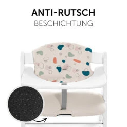 HAUCK Sitzauflage Alpha Highchair Pad Select, Jersey Organic -Ausgewählte Baby- Und Kindergeschäfte hauck sitzauflage alpha highchair pad select jersey organic 5