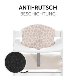 HAUCK Sitzauflage Alpha Highchair Pad Select, Musselin Leo Natural -Ausgewählte Baby- Und Kindergeschäfte hauck sitzauflage alpha highchair pad select musselin leo natural 5