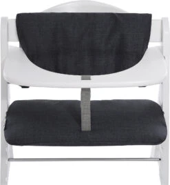 HAUCK Sitzauflage Highchair Pad Deluxe, Melange Charcoal
