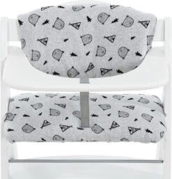 HAUCK Sitzauflage Highchair Pad Deluxe, Nordic Grey -Ausgewählte Baby- Und Kindergeschäfte hauck sitzauflage highchair pad deluxe nordic grey 2